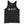 Women's BIG DAY Horizontal Tank Top - Black Front